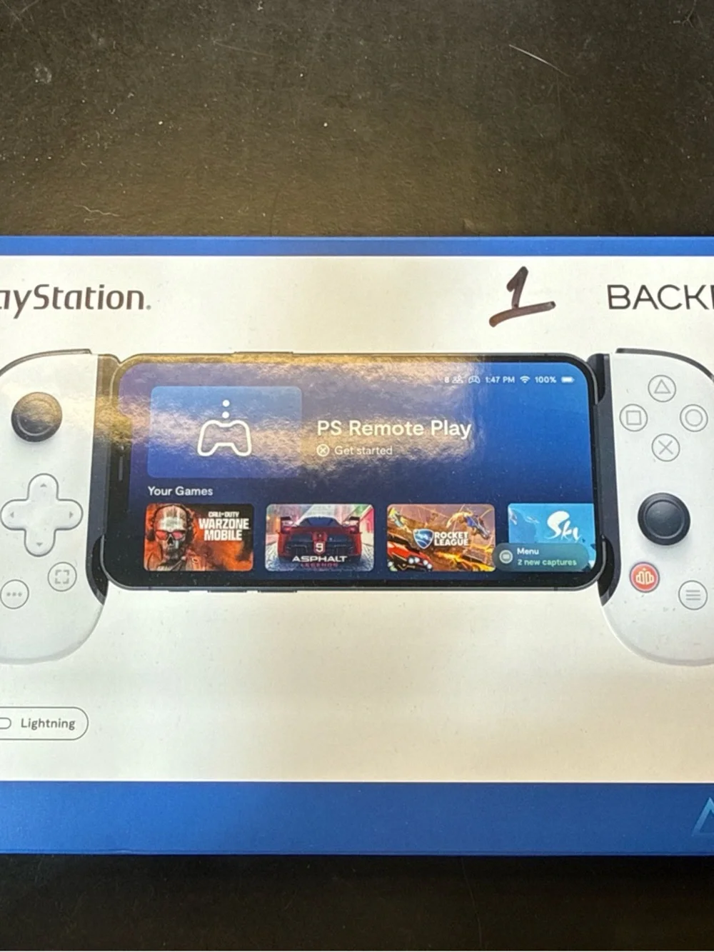 Sony PlayStation White Mobile Controller for PS Remote Play